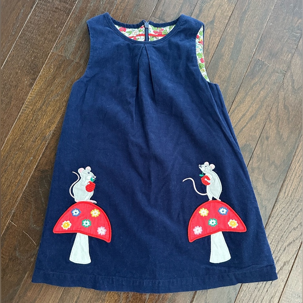 Mini Boden Mouse Cord Pinnie, Size 3/4